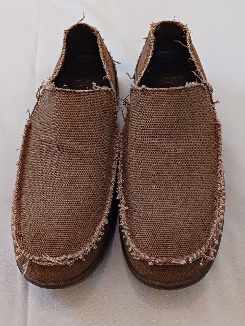 CROCS Santa Cruz Like New Deck Shoes